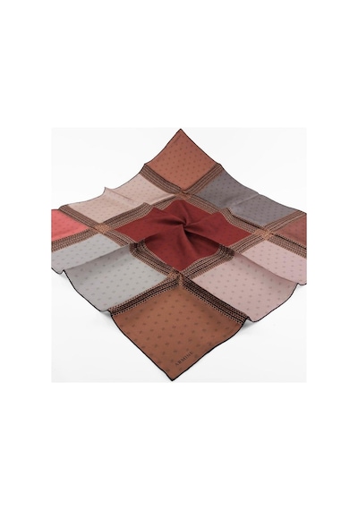 Armine İpek Eşarp Nostalji - 8113-36 Twill Kahve