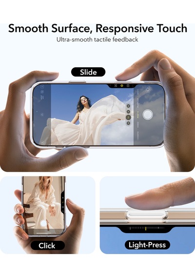 Esr Apple Uyumlu iPhone 16 Pro Halolock Mag Safe Classic Hybrid Stantlı Silikon Kılıf - Kamera Kontrol Buton Multicolor