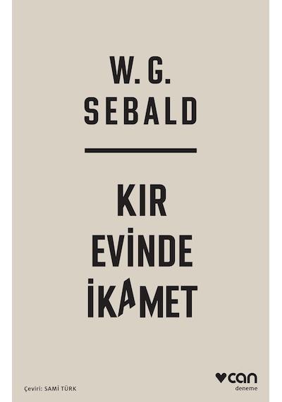 Kır Evinde İkamet - W. G. Sebald - Can Yayınları