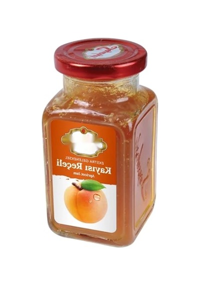 Doğal Kayısı Reçeli, 380g Cam Kavanoz