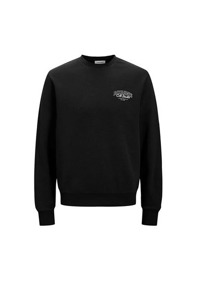 Jack & Jones Jjmakoto Erkek Sweatshirt Siyah