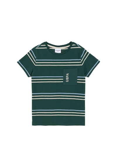 U.s. Polo Assn. Erkek Çocuk Koyu Yeşil Tişört Basic 50295562-vr079 Koyu Yesıl Koyu Yeşil
