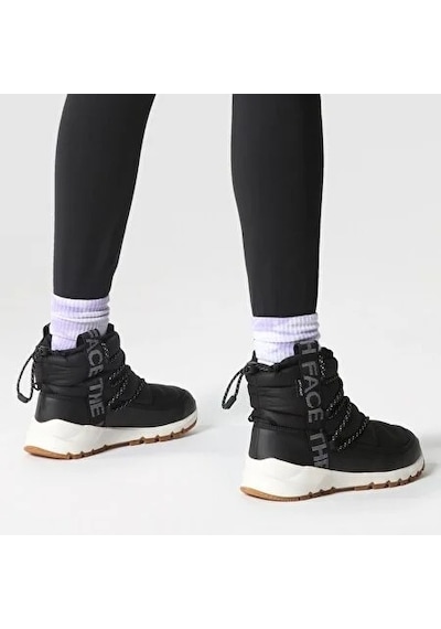 The North Face Thermoball Lace Up Kadın Bot Siyah