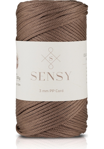 3 Mm - 250 Gr Polyester Makrome Ipi Vizon 120 M Polyester Makrome Ip Supla Ip Ve Çanta Ipliği
