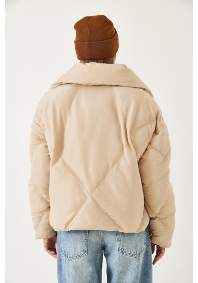 Shade Kadın Oversize Şişme Mont 10191065 - Bej