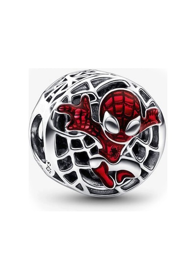 Nur Silver Örümcek Adam Gümüş Charm Nur-bl00016