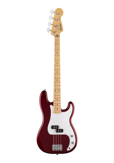 Fender Standard Precision Bass Akçaağaç Klavye Candy Cola Bas Gitar