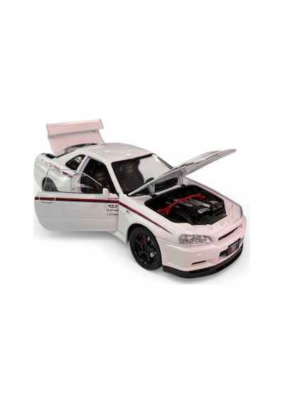 Hobbiez World 1/24 Nissan Gtr R34 - Nismo White