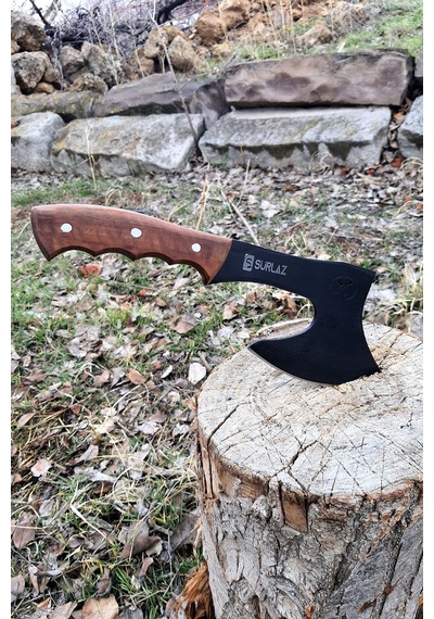 Kamp Baltası Outdoor Balta 25 Cm Pratik Tutum Gümüş - Siyah