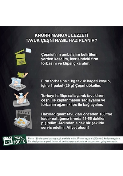 Knorr Tavuk Çeşnisi 10 x 29 G