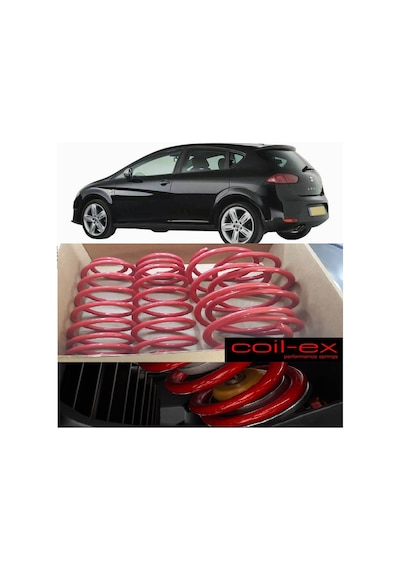 Coil-Ex Seat Leon 2005-2011 4.5 CM Helezon Spor Yay