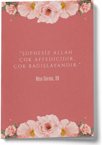 Allah Affedicidir Mini Defter Çok Renkli
