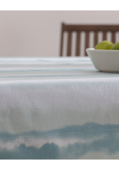 Madame Coco Celeste Masa Örtüsü - Turkuaz - 140x200 Cm 8684427305317 Çok Renkli