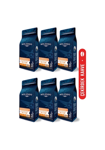 Moliendo Amalfi Espresso Blend Kahve Çekirdek Kahve 6 x 1 KG