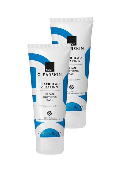 Siyah Noktaların Görünümü İçin Ferahlatan Arındırıcı Yüz Maskesi 75 Ml. İkili Paket