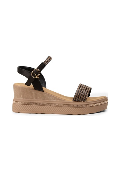 Deery Kadın Siyah Platform Sandalet - K0061zsyhc01 Siyah