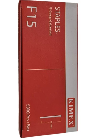 Kımex F15 Tabanca Çivisi 15mm Uzunluk Dayanıklı Ve Uzun Ömürl