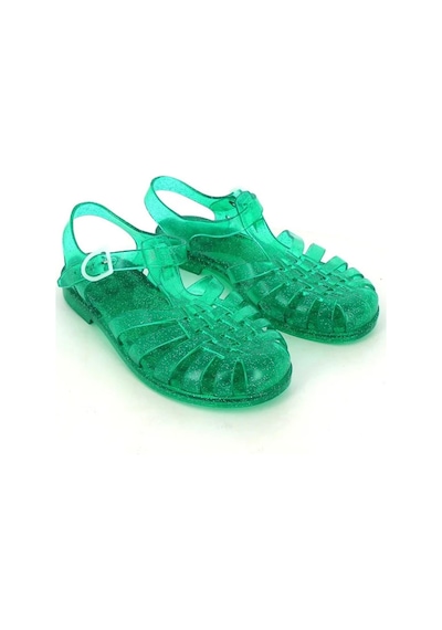 Meduse Kadın Parıltılı Yeşil Sandalet Sun201- Vert Paillete-14623