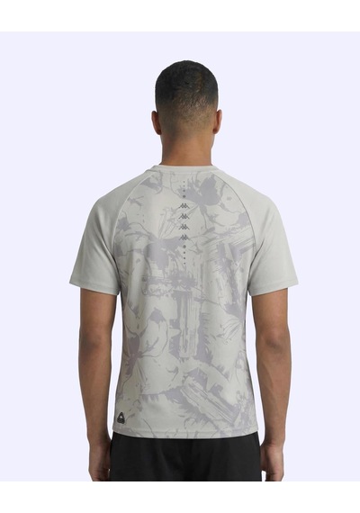 Kappa Elmo Tee Erkek Gri Regular Tişört