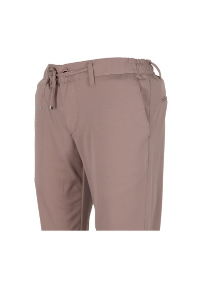Modarar Erkek Jogger Pantolon Bel Bağcıklı Dar Kesim Rar01350 Bej