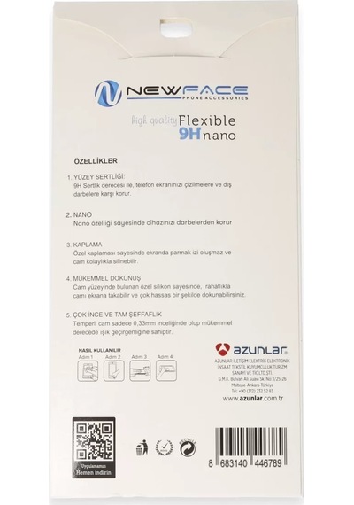 Newface Samsung Galaxy A05 6d Antistatik Mat Seramik Hayalet Nano Ekran Koruyucu
