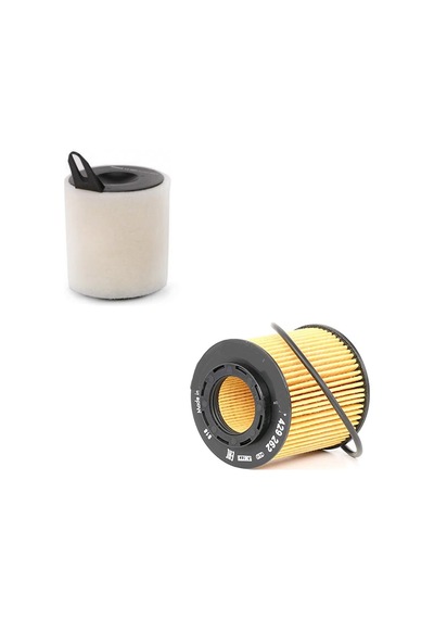 Sardes Filtre Seti Bmw 1 Serisi E81 E87 118 İ Benzinli 2004-2010 2li Hava + Yağ Filtre
