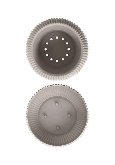 Omnipazar Krs-364 Dekoratif Plastik Mercan Saksı 1.2 Litre No 4 02143090