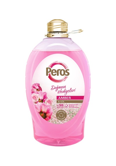 Peros Amber & Gül Sıvı Sabun 2.94 L 5 Adet Diğer