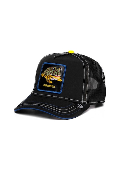 Goorin Bros . Puck Yeah Kurbağa Figürlü Şapka 101-0280 Siyah