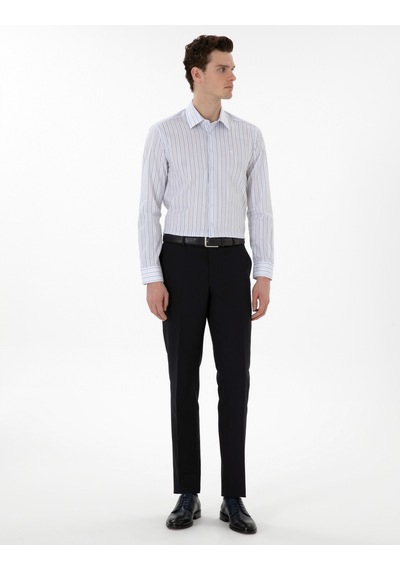 Pierre Cardin Erkek Mavi Gömlek Desenli 50304538-vr036 Mavi