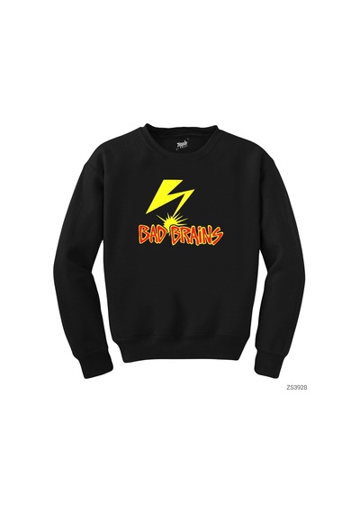 Bad Brains Lighting Siyah Sweatshirt