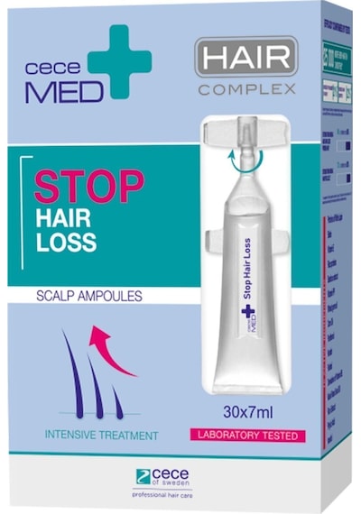 Cecemed Stop Hair Loss Saç Dökülmesine Karşı Ampül 30 X7 Ml