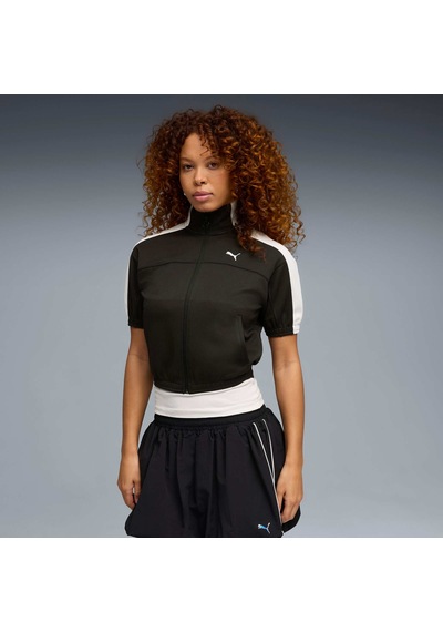 Puma T7 Kadın Track Ceket 634621 01 Siyah