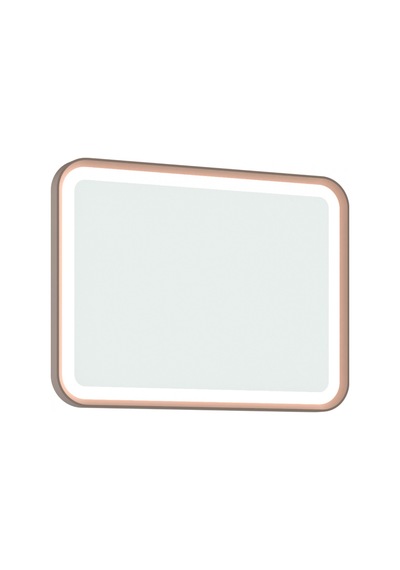 Creavit Patara Dikdörgen Led Ayna 85x65cm Mat Cappuccino Cam