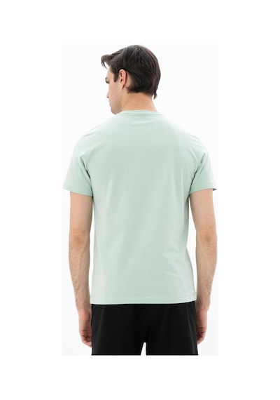 AR-MA Arma Erkek Slim Fit Bisiklet Yaka Tişört Y25344452201 Yeşil