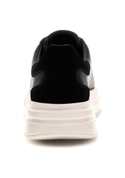 Guess Erkek Elban Deri Kalın Tabanlı Sneaker - Siyah 4182878