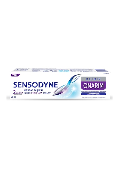 Sensodyne Klinik Onarım Aktif Beyazlık Diş Macunu 75 Ml - 7 Adet Tarı