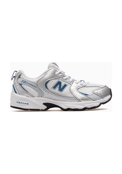 New Balance Unisex Çocuk Sneaker Spor Ayakkabı 26y P530 Beyaz/gümüş