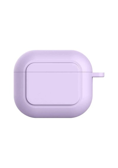 Ally Apple Airpods Uyumlu, 3 İçin Kancalı Ultra İnce Silikon Kulaklık Kılıfı- 5775