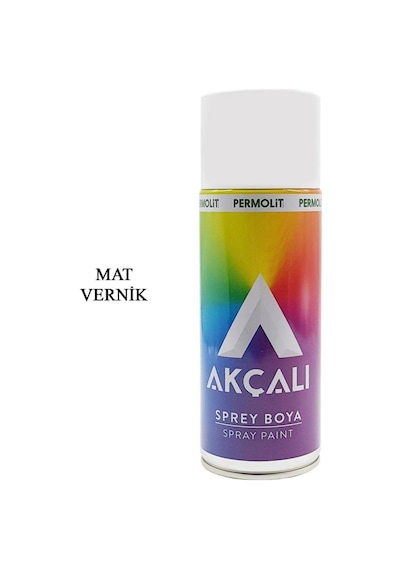 Akçalı Mat Sprey Vernik 400 ML