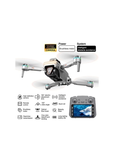 Aerial M4 Engel Tanıma Sensörlü, Katlanabilir Drone-1607