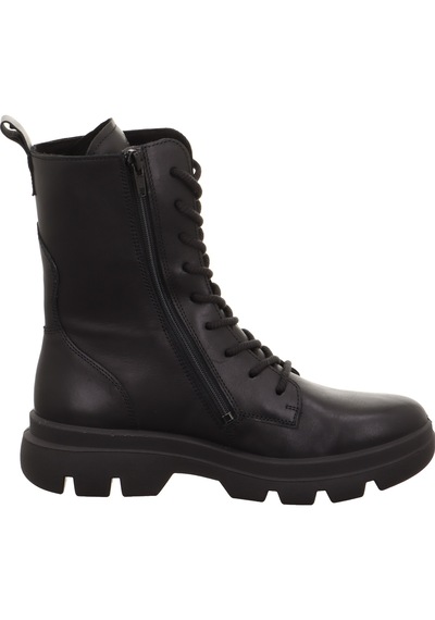 Legero 2-000290 Angelina Kadın Siyah Deri Gore-tex Bot Siyah