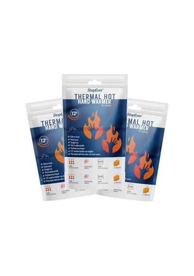 Stopever Thermal Hot El Isıtıcı 3lü Paket