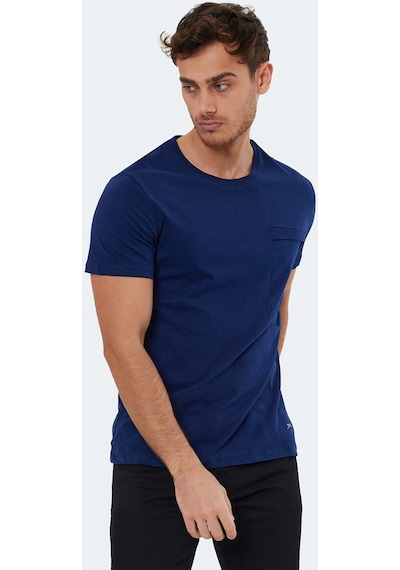 Slazenger KAURI IN Erkek Tişört Lacivert