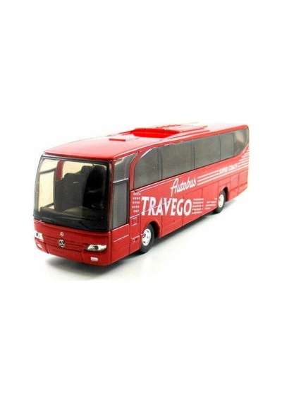 1 60 Ölçek Welly Mercedes Benz Travego Die-cast Metal Otobüs 2021.