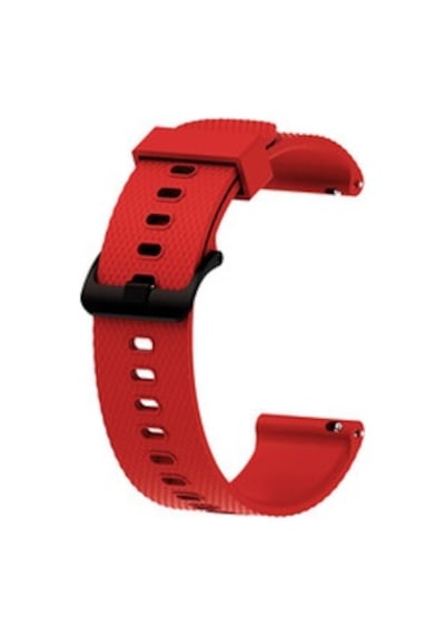 Huawei Gt2 42mm Krd-46 20mm Silikon Kordon - Kırmızı