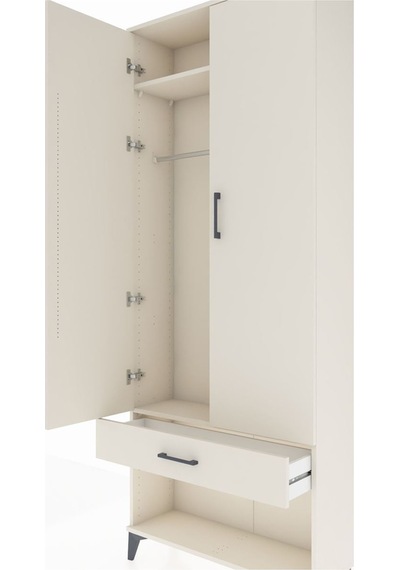 Arges Dolap 2 Raflı Tek Çekmeceli Tek Askılı 88x30x221 Aytaşı-aytaşı Aytası Arges Dolap 2 Raflı Tek Çekmeceli Tek Askılı 88x30x221 Aytaşı-aytaşı Aytası