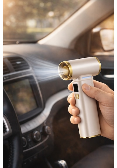 Mioji AD72 Pro 8000MAH 150000RPM Taşınabilir Güçlü Hava Üfleme Cihazı - Beyaz
