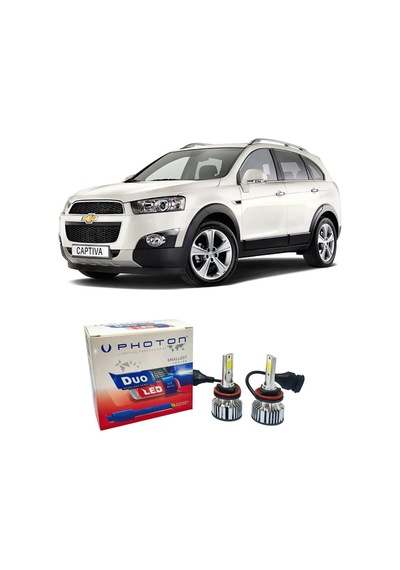 Chevrolet Captiva Led Xenon Kısa Far Ampulü H7 Duo Yeni Seri Beyaz 2006-2015