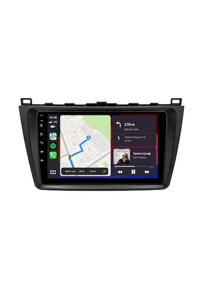 Mazda 6 2008-2012 Android Multimedya Carplay Android Auto Navigasyon Kameralı 8gb Ram 128gb 9"
